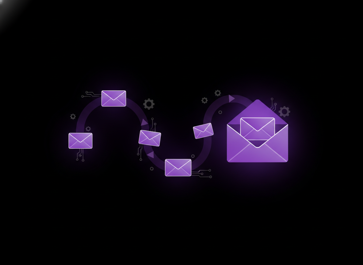 Ilustración: secuencia de emails automática